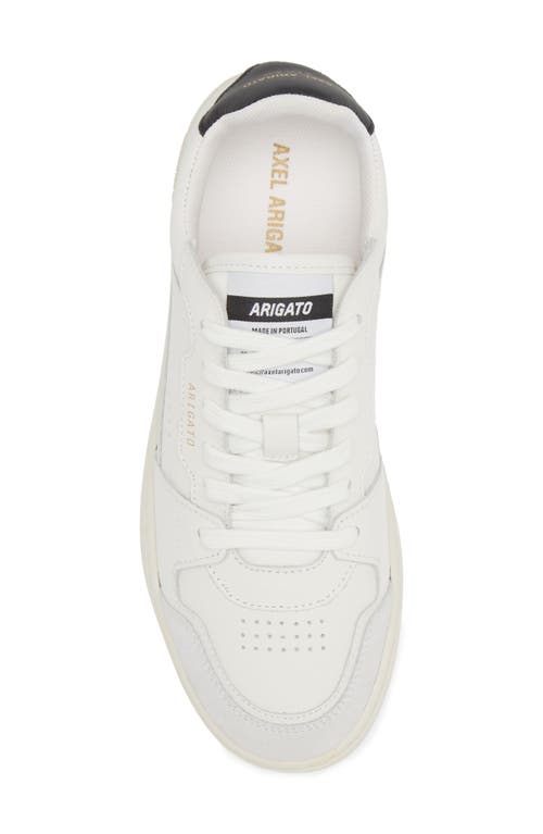 Shop Axel Arigato Dice Lo Sneaker In White/black