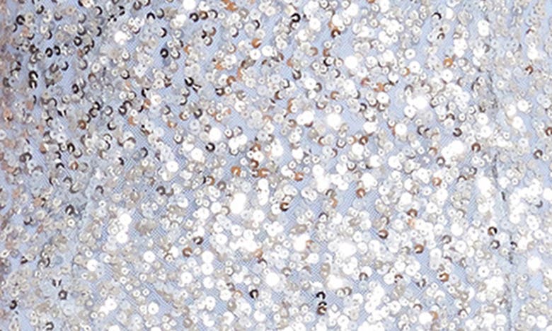 DRESS THE POPULATION DRESS THE POPULATION FERNANDA SEQUIN STRAPLESS GOWN