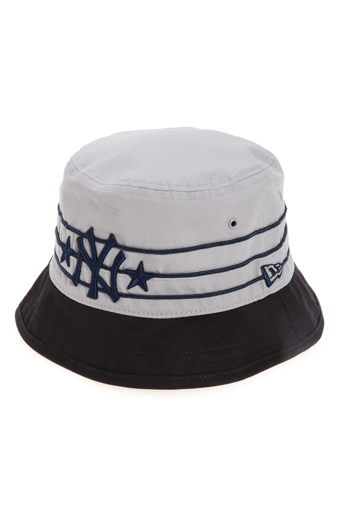 New Era Cap 'Wraparound New York Yankees' Cotton Bucket Hat Nordstrom