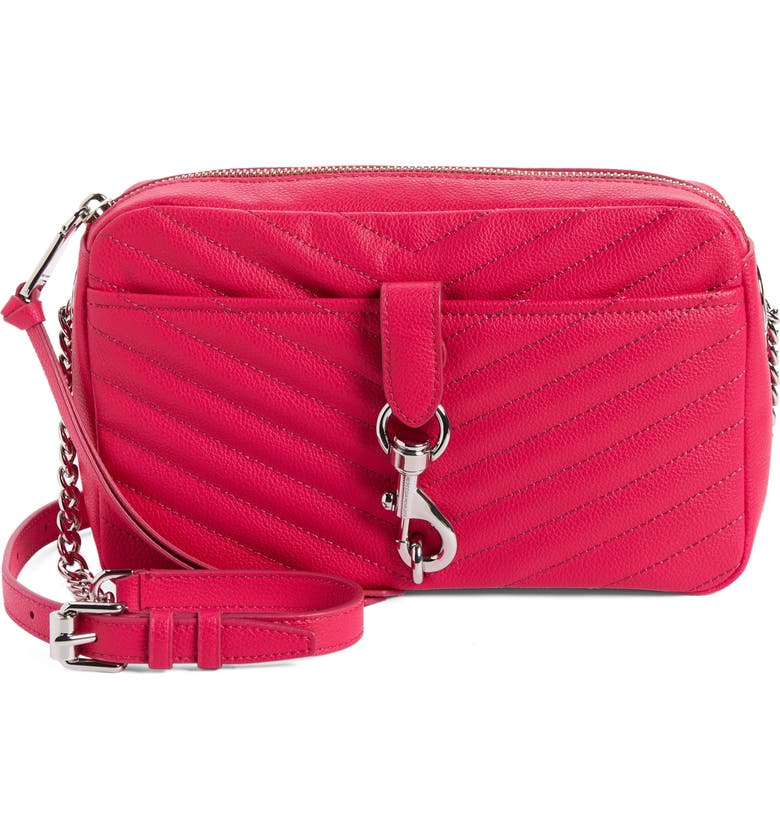Rebecca Minkoff Edie Top Zip Leather Crossbody Bag | Nordstrom