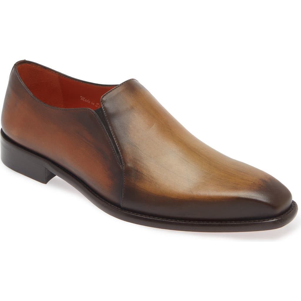 Mezlan Two-tone Loafer In Brown