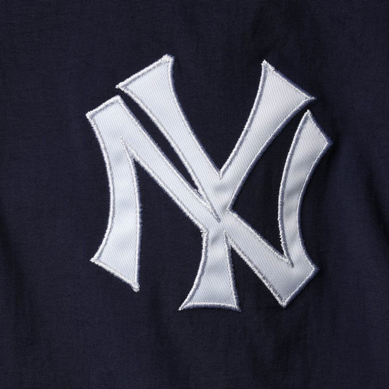 Mens New York Yankees Mitchell & Ness Yankees Undeniable Windbreaker Navy/Grey/Navy