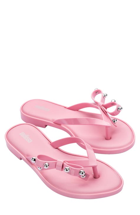 Pink Flip-Flops for Women
