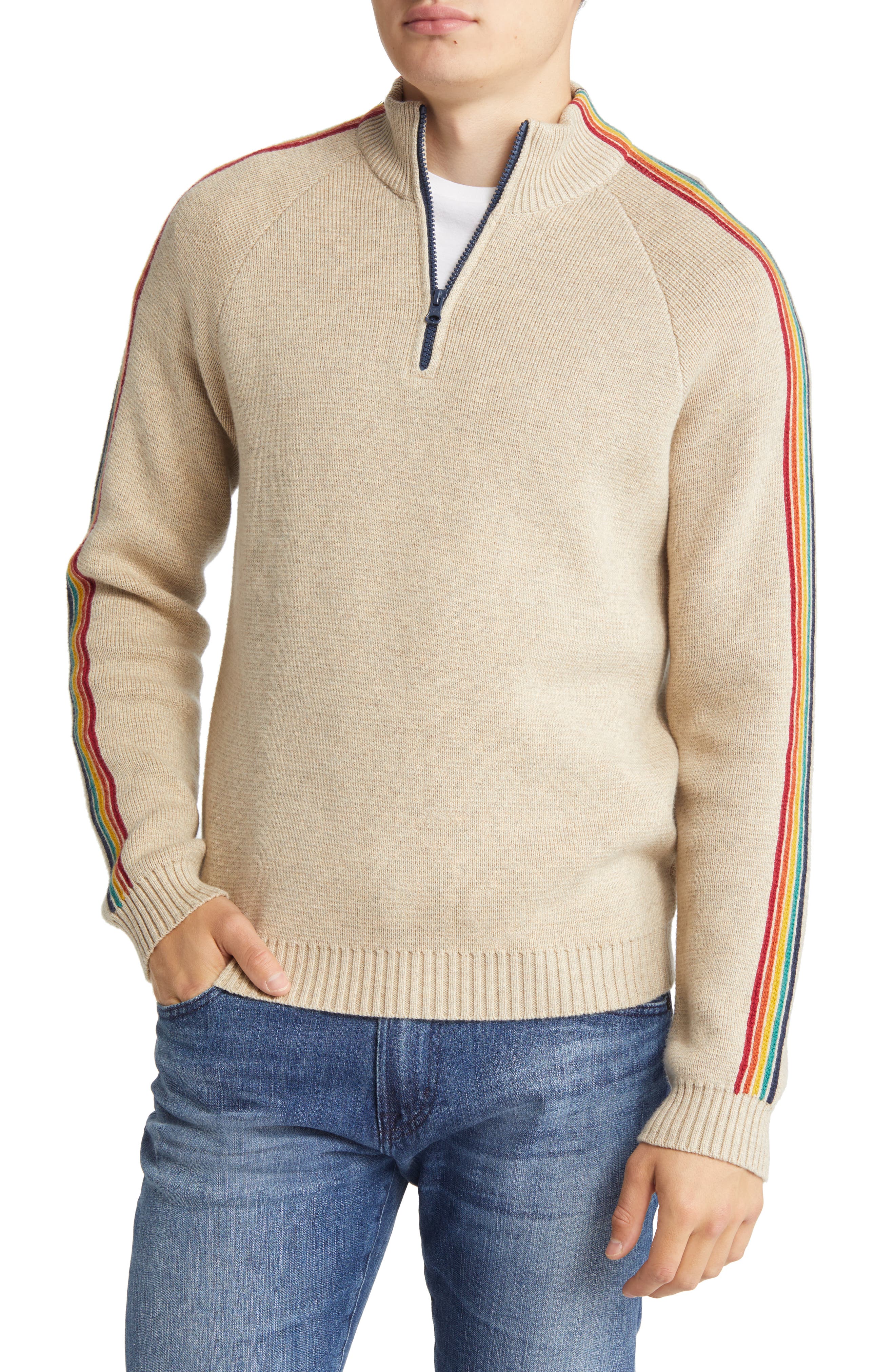 Men's Beige Turtleneck Sweaters | Nordstrom