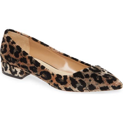Francesco Russo Asymmetrical Ballerina Flat - Brown