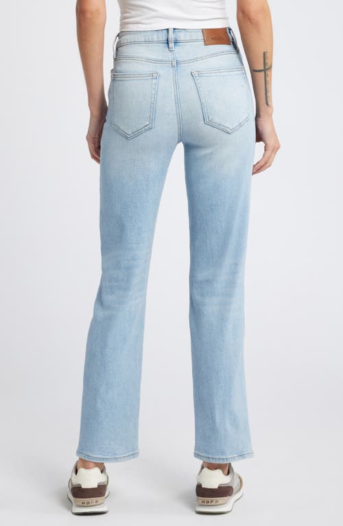 Shop Hidden Jeans Ripped Straight Leg Jeans In Light Wash