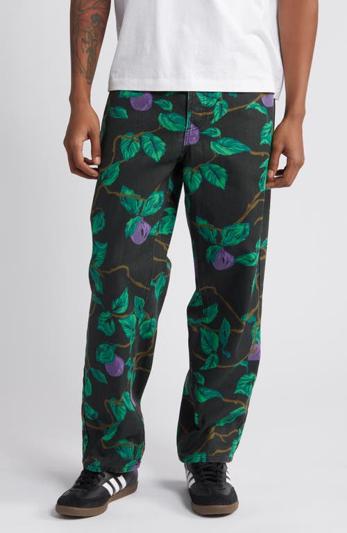 Obey Hardwork Plum Print Jeans Rosin at Nordstrom,