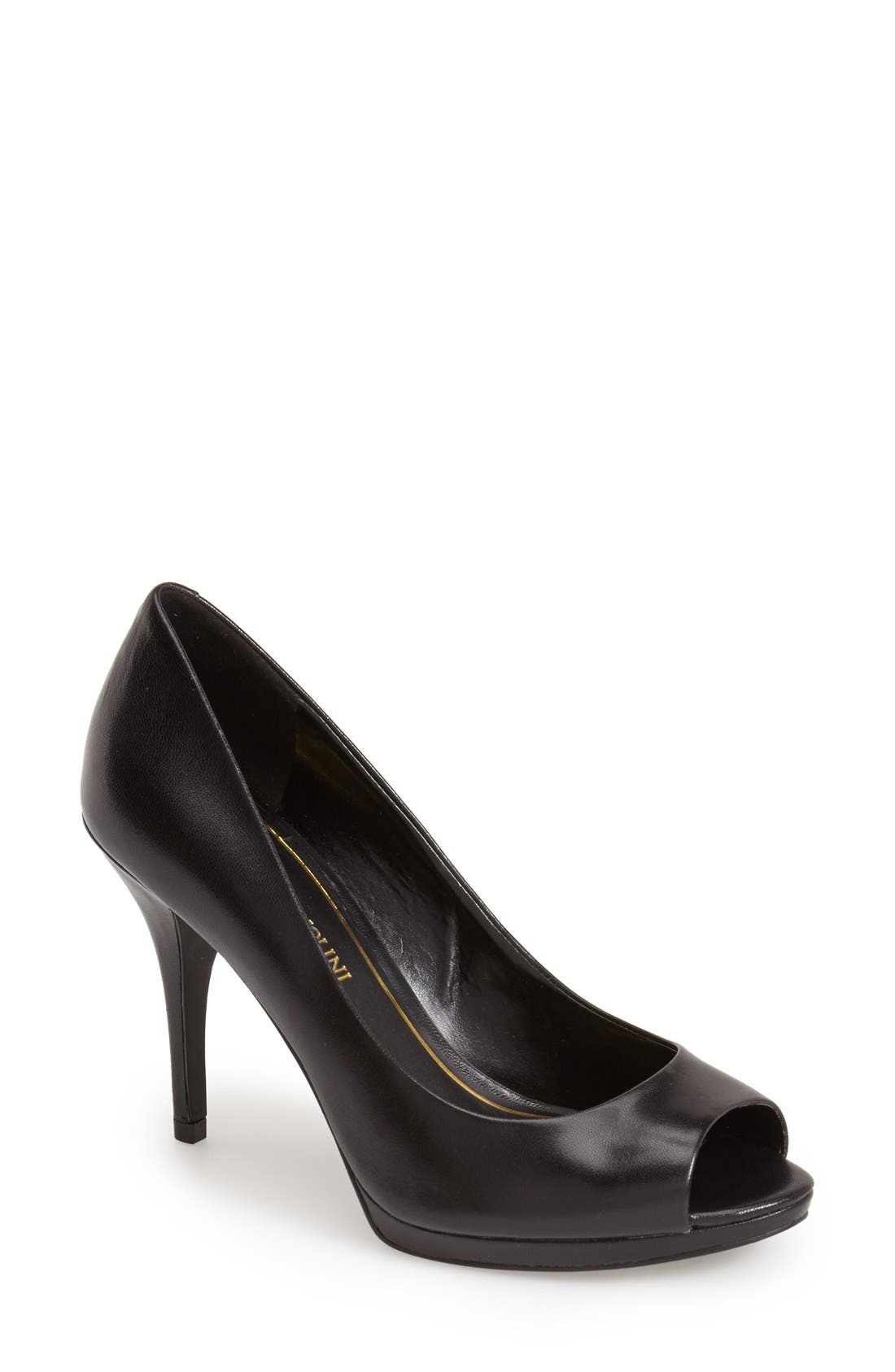 Enzo Angiolini 'Nolle' Peep Toe Pump (Women) Nordstrom