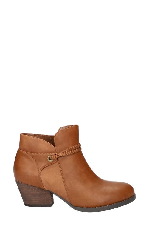 Bella Vita Women's Audrina Block Heel Booties In Tan