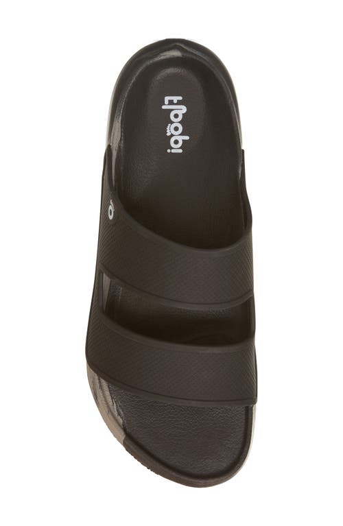 Floopi Slide Sandal In Black