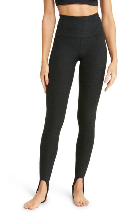 Nike Yoga Dri-FIT Luxe high-waisted 7/8 colorblock leggings in black, ASOS