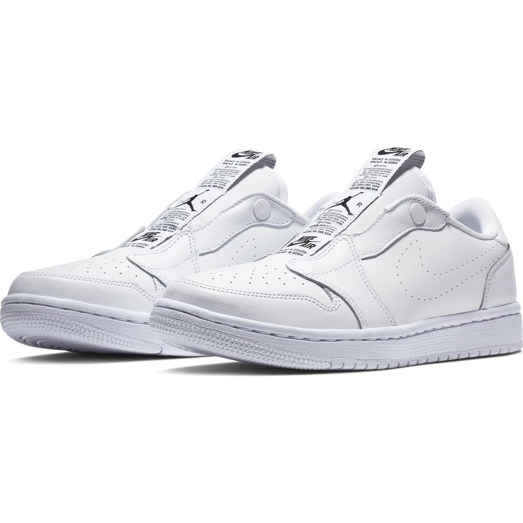 Jordan Air  1 Retro Slip-on Sneaker In White/black