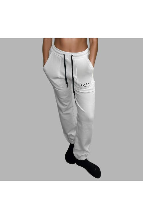 Blvck Paris Blvck Classic Sweatpants In White