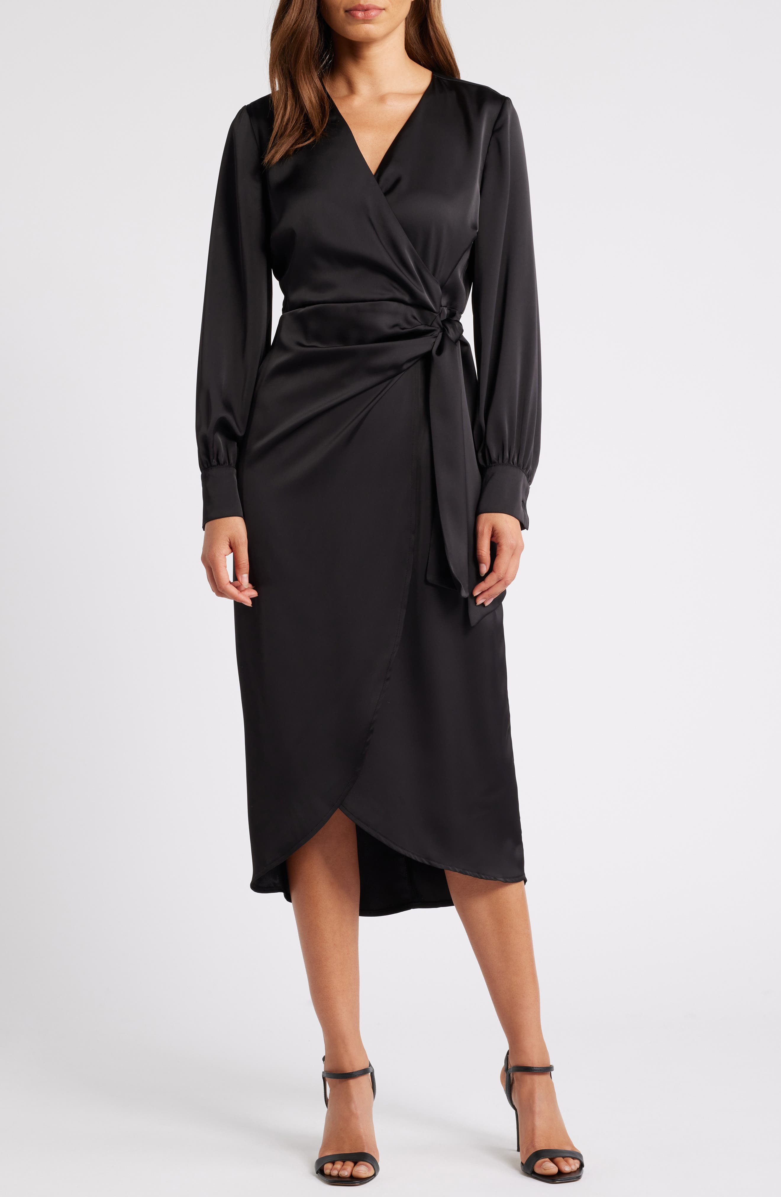 Women's Wrap Midi Dresses | Nordstrom