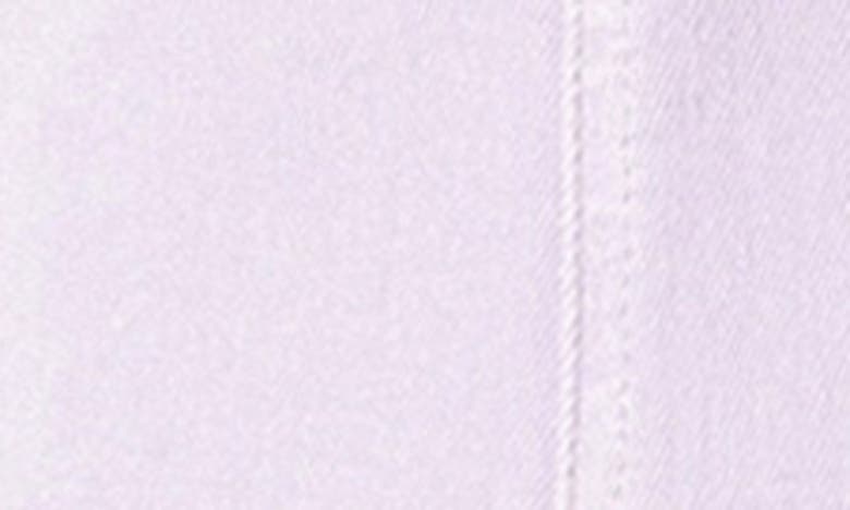 English Factory Washed Denim Minidress In Lilac