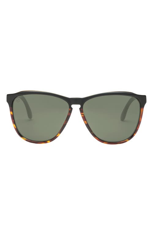 Encelia 62mm Polarized Oversize Sunglasses in Darkside Tort/Grey Polar