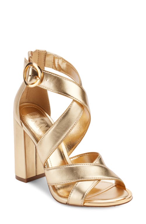 DKNY Emelen Sandal in Gold at Nordstrom, Size 6