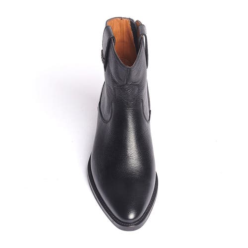 Carlos Santana Zappa Cowboy Boot In Black ModeSens