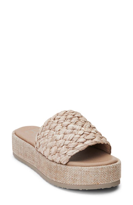 Shop Beach By Matisse Cairo Platform Sandal In Taupe