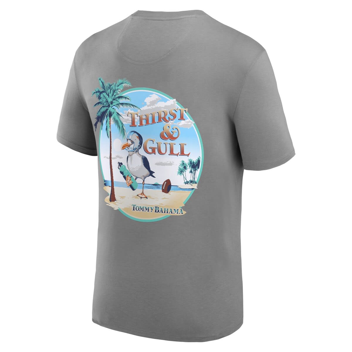 Tampa Bay Buccaneers Tommy Bahama Throwback Sport La Playa Luau Camp  Button-Up Shirt - Cream