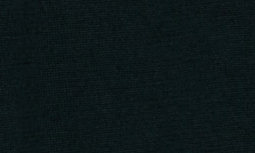 Bruno Magli Merino Wool Plaited Quarter-zip Pullover In Black Grey