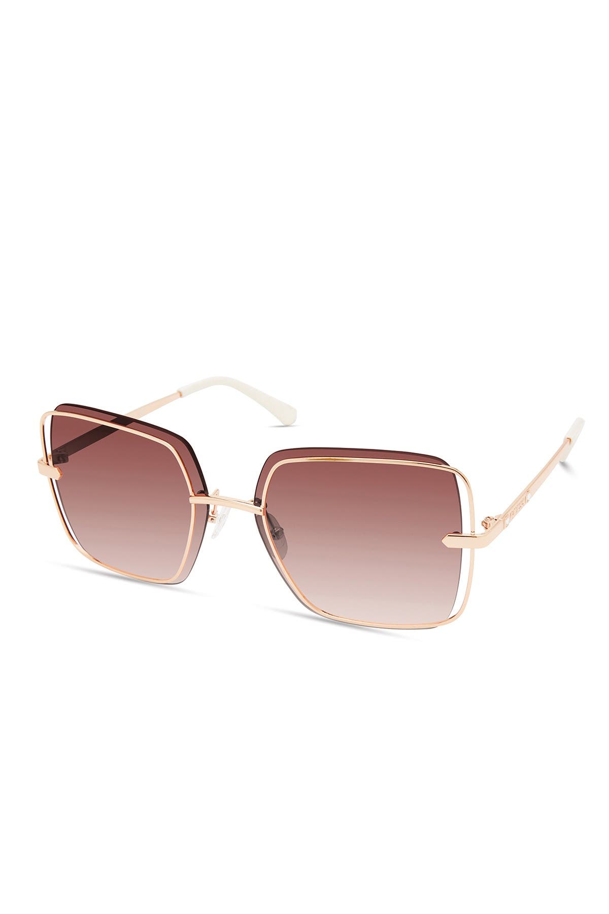 GUESS BUTTERFLY 60MM SUNGLASSES