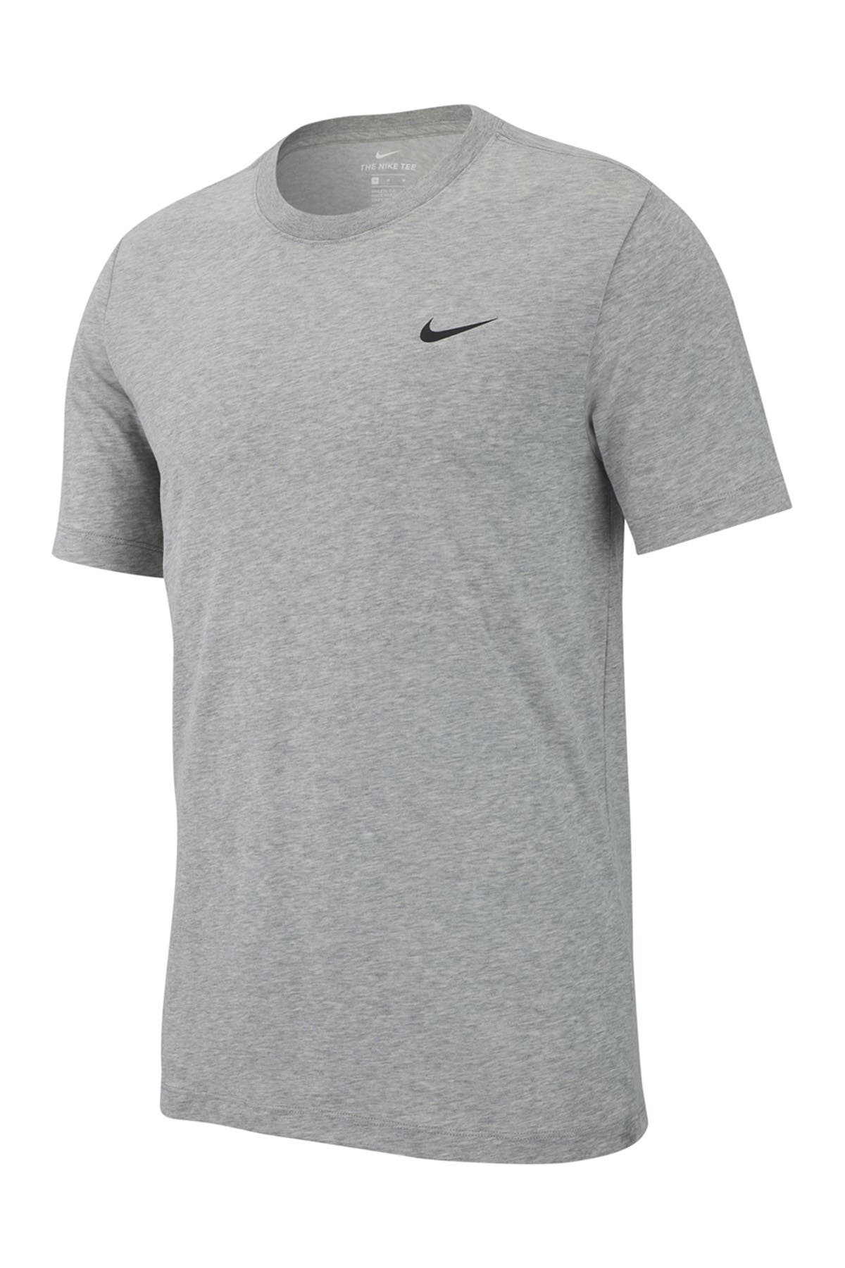 Nike Dri-fit Crew Training T-shirt In Open Grey3