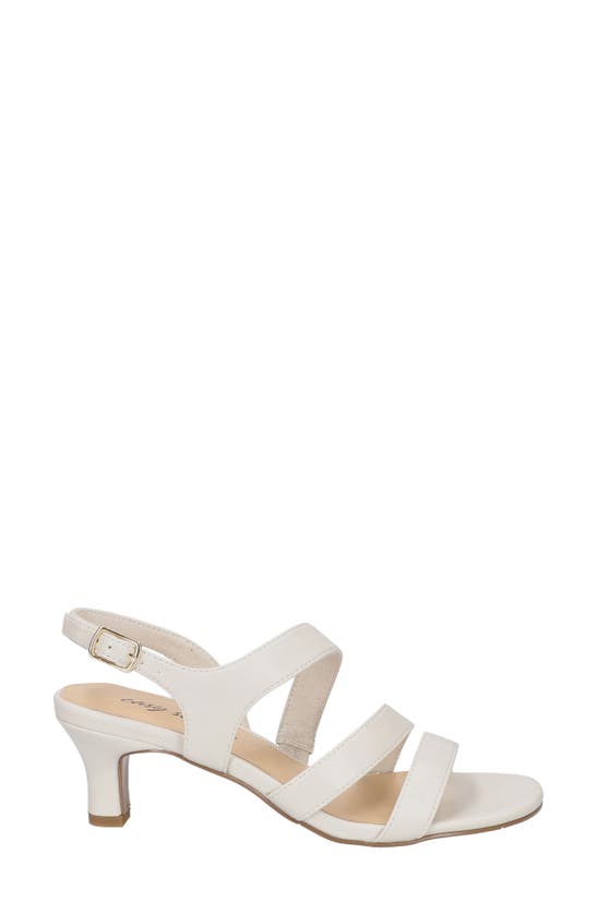 Shop Easy Street Como Strappy Sandal In Bone