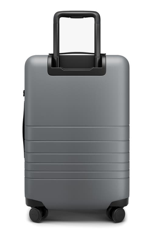 Shop Monos 23-inch Pro Plus Spinner Luggage In Storm Grey