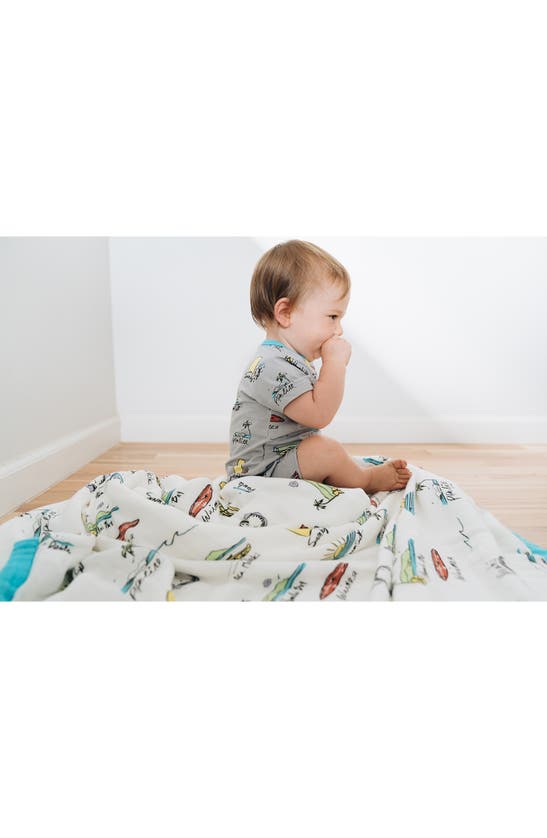Shop Coco Moon Surf Report Quilt In White Multi
