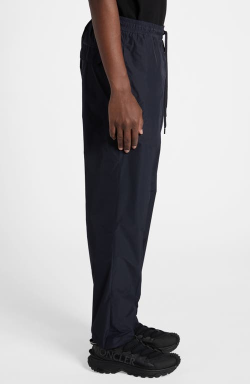 Shop Moncler Microventile Léger Joggers In Navy Blue