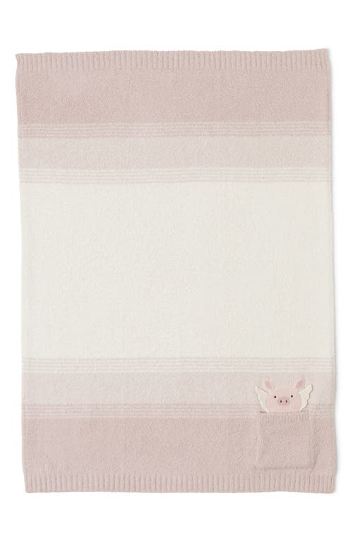 Barefoot Dreams Cozychic® Flying Pig Stroller Blanket In Cream Multi