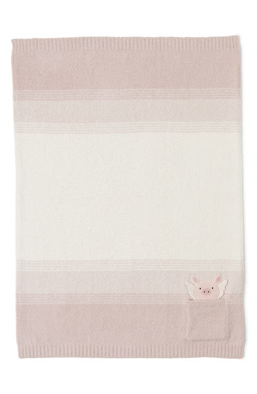 BAREFOOT DREAMS BAREFOOT DREAMS COZYCHIC® FLYING PIG STROLLER BLANKET 