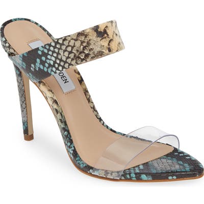 Steve Madden Amaya Clear Slide Sandal