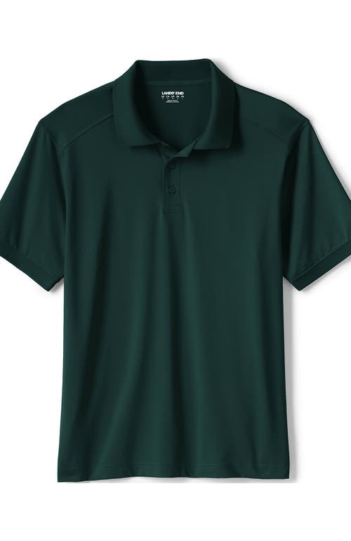 LANDS' END LANDS' END SCHOOL UNIFORM YOUNG SHORT SLEEVE RAPID DRY POLO SHIRT
