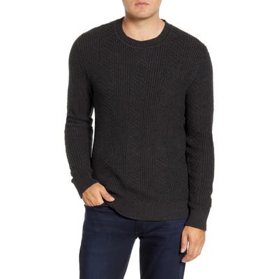 Bonobos Slim Fit Cotton & Cashmere Crewneck Sweater, Grey