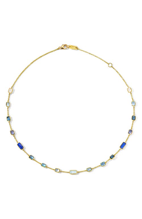 Ippolita 18k Yellow Gold Rock Candy Multi Stone Gelato Confetti Collar Necklace, 16-18 In Gold