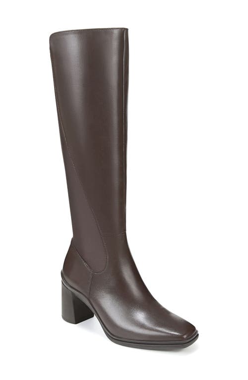 Naturalizer Axel Waterproof Knee High Boot Oxford Brown Wp Leather at Nordstrom,