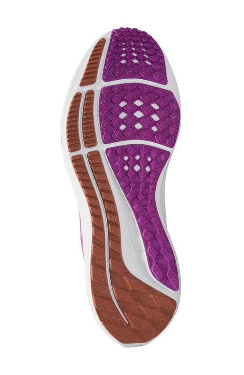 Shop Nike Air Zoom Pegasus 40 Running Shoe In Guava Ice/purple/brown