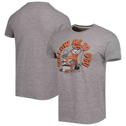 Boise State Broncos Vintage Logo T-Shirt | Grey | M | Ball State University Apparel by Homefield