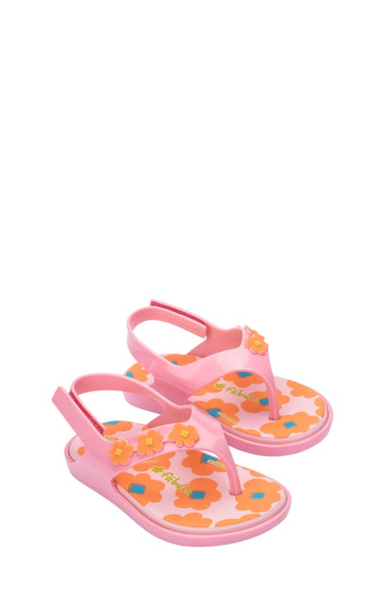 Melissa Kids' Mini Fabula Sunny Sandal In Pink | ModeSens