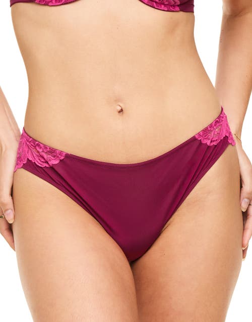 Adore Me Saige Cheeky Panties In Dark Purple