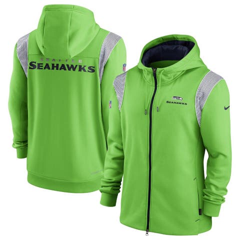 Seattle Seahawks Nike Sideline Velocity Athletic Stack Performance Long  Sleeve T-Shirt - Neon Green