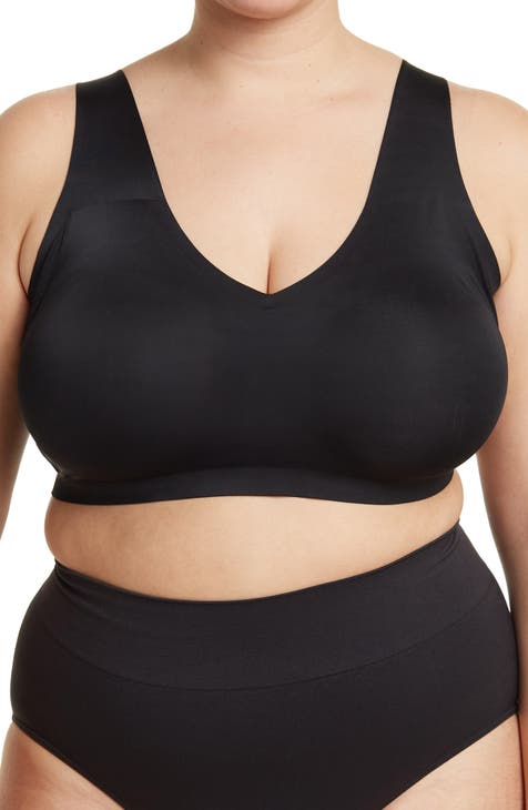 Luxe V-Neck Molded Cup Bra (Regular & Plus Size)