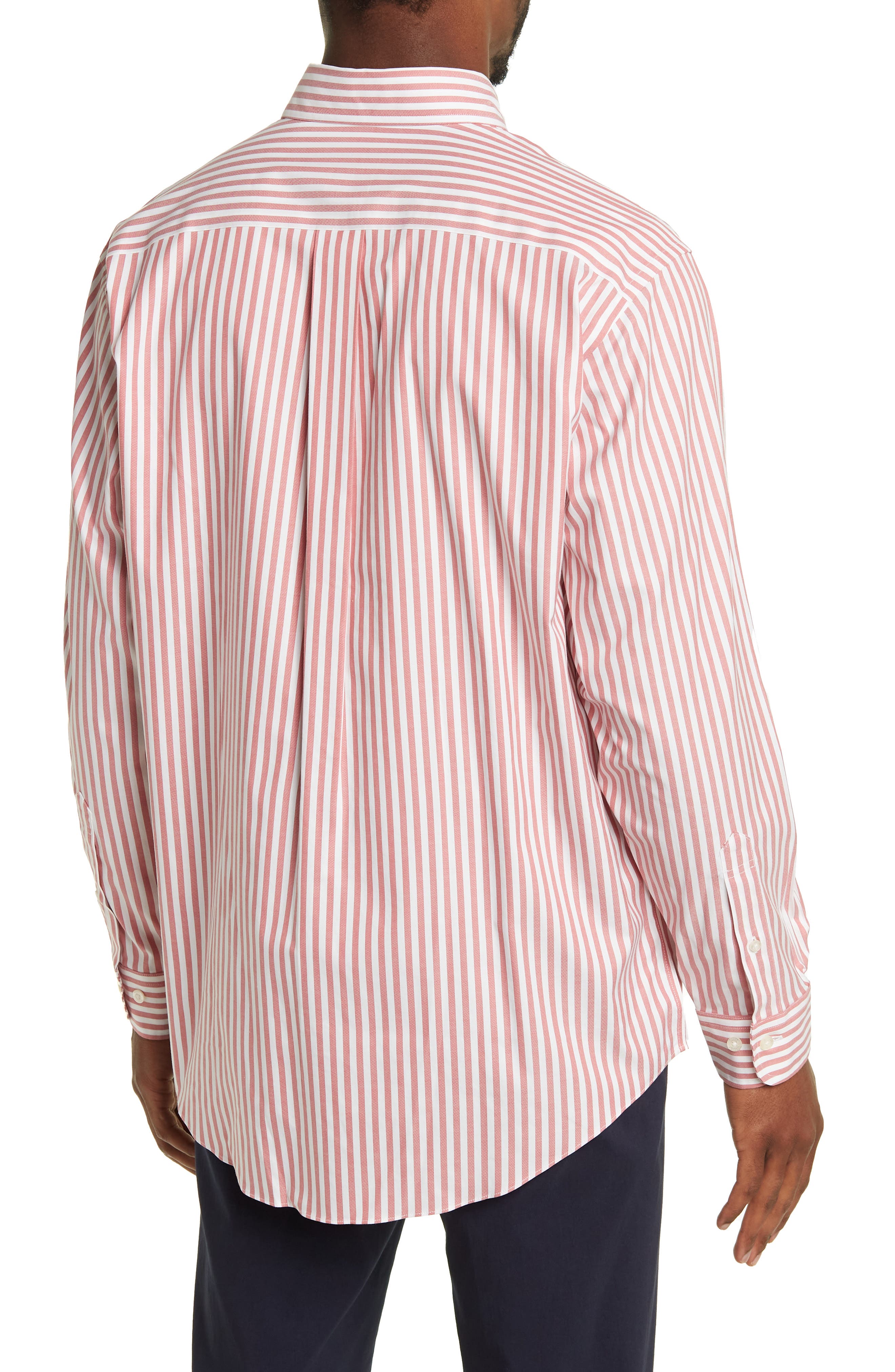 Brooks Brothers Stretch Pinpoint Stripe 