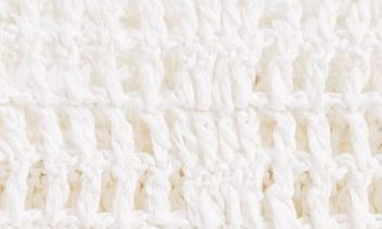 Shop Tory Burch Ella Small Hand Crochet Tote In White