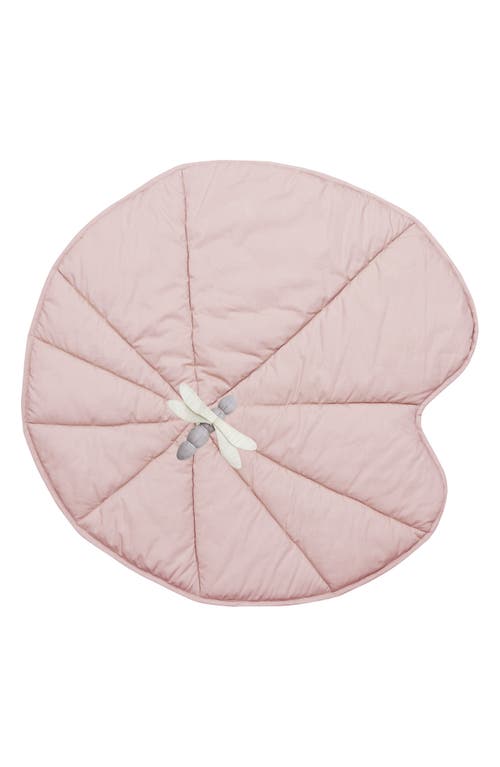 Lorena Canals Water Lily Organic Cotton Play Mat in Vintage Nude at Nordstrom