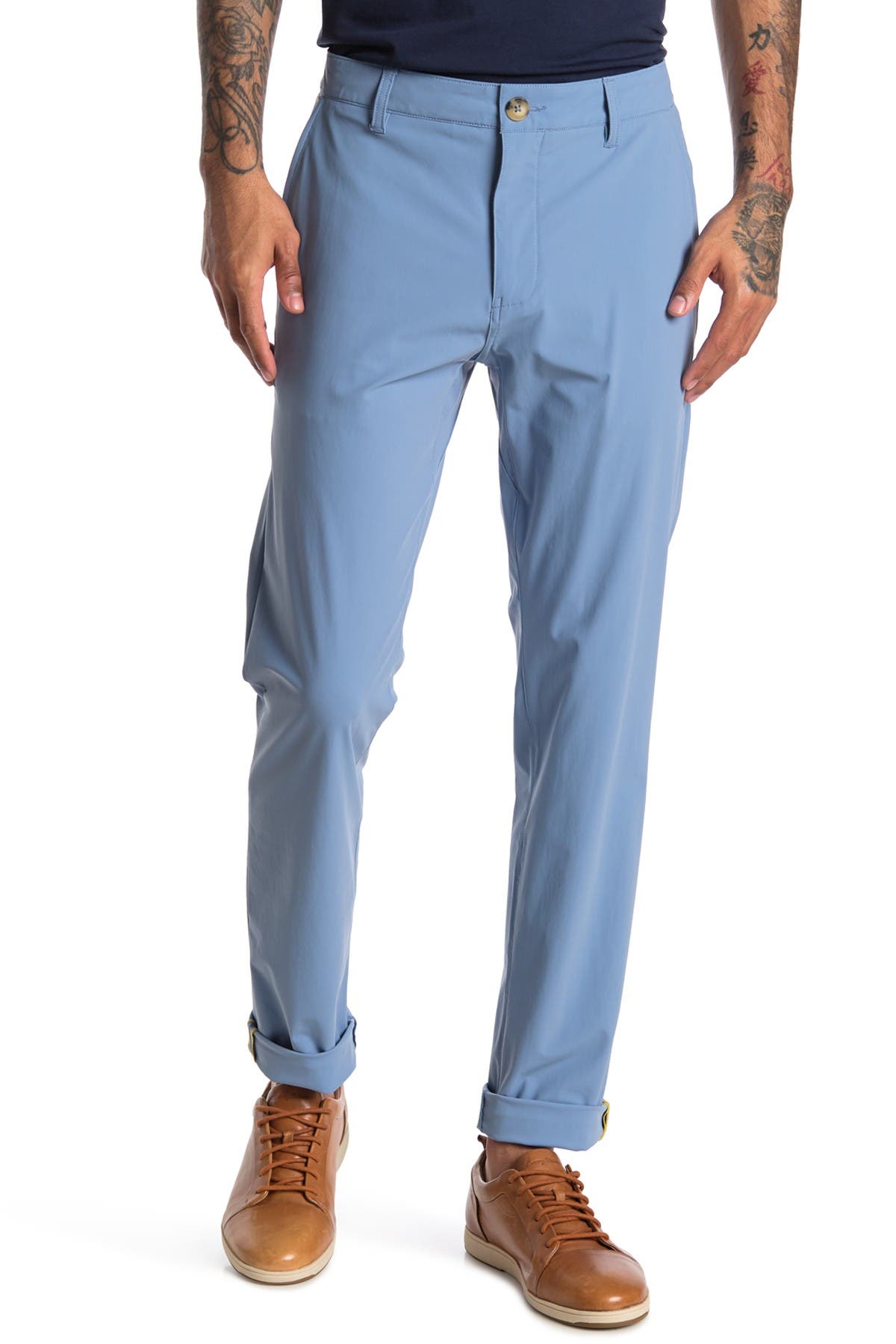 Rhone Eco Legend Chino Pants In Open Blue2