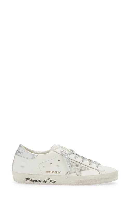 Shop Golden Goose Super-star Low Top Sneaker In White/grey