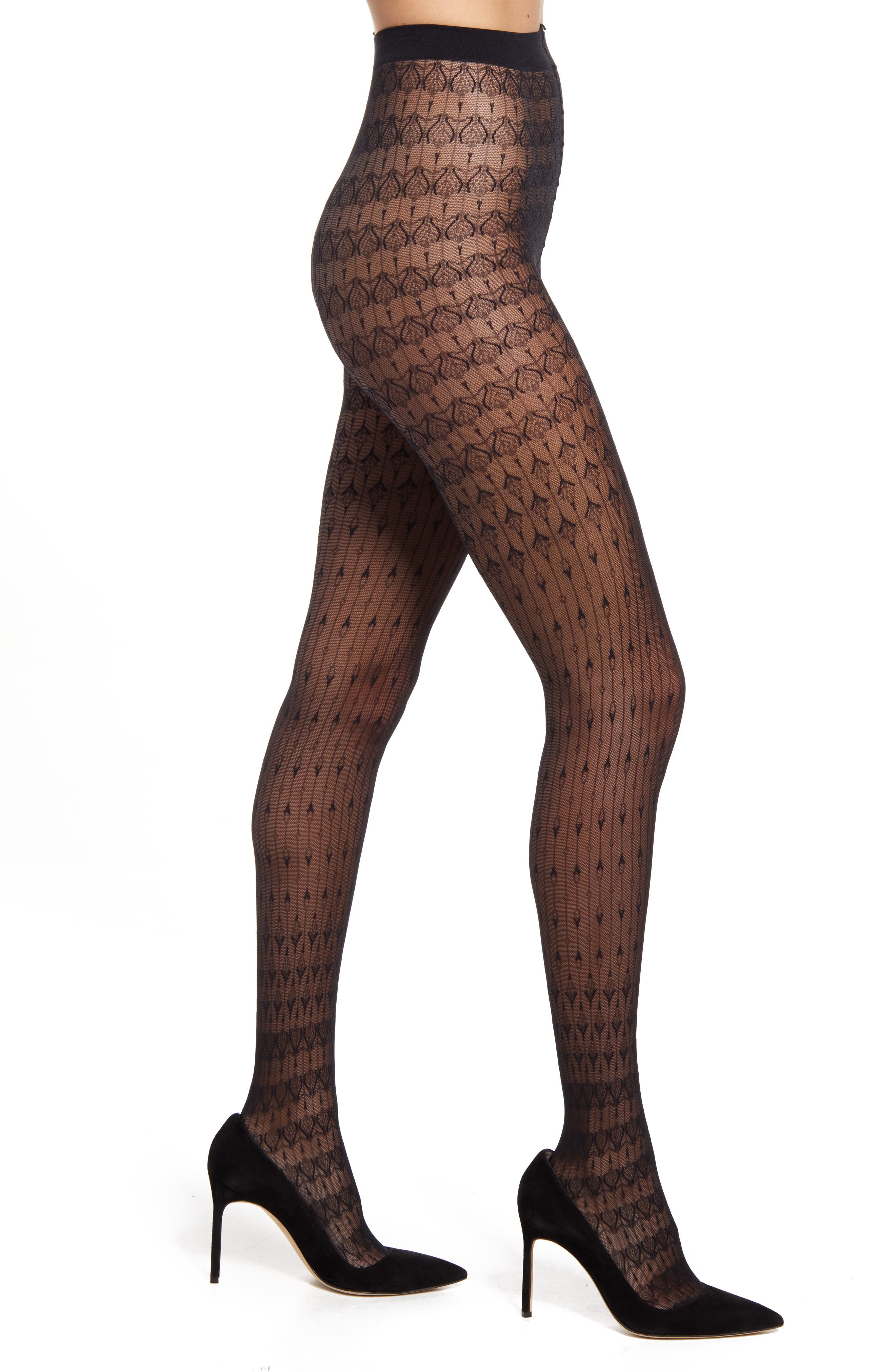 Women's Black Tights, Pantyhose 